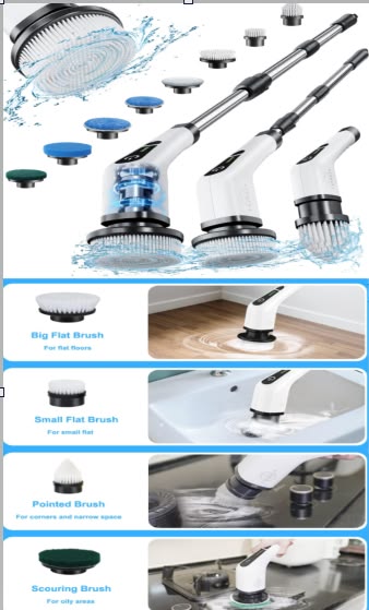 Electric Spin Scrubber