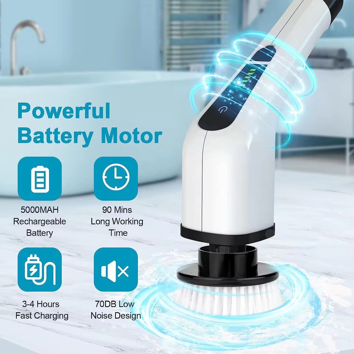 Electric Spin Scrubber