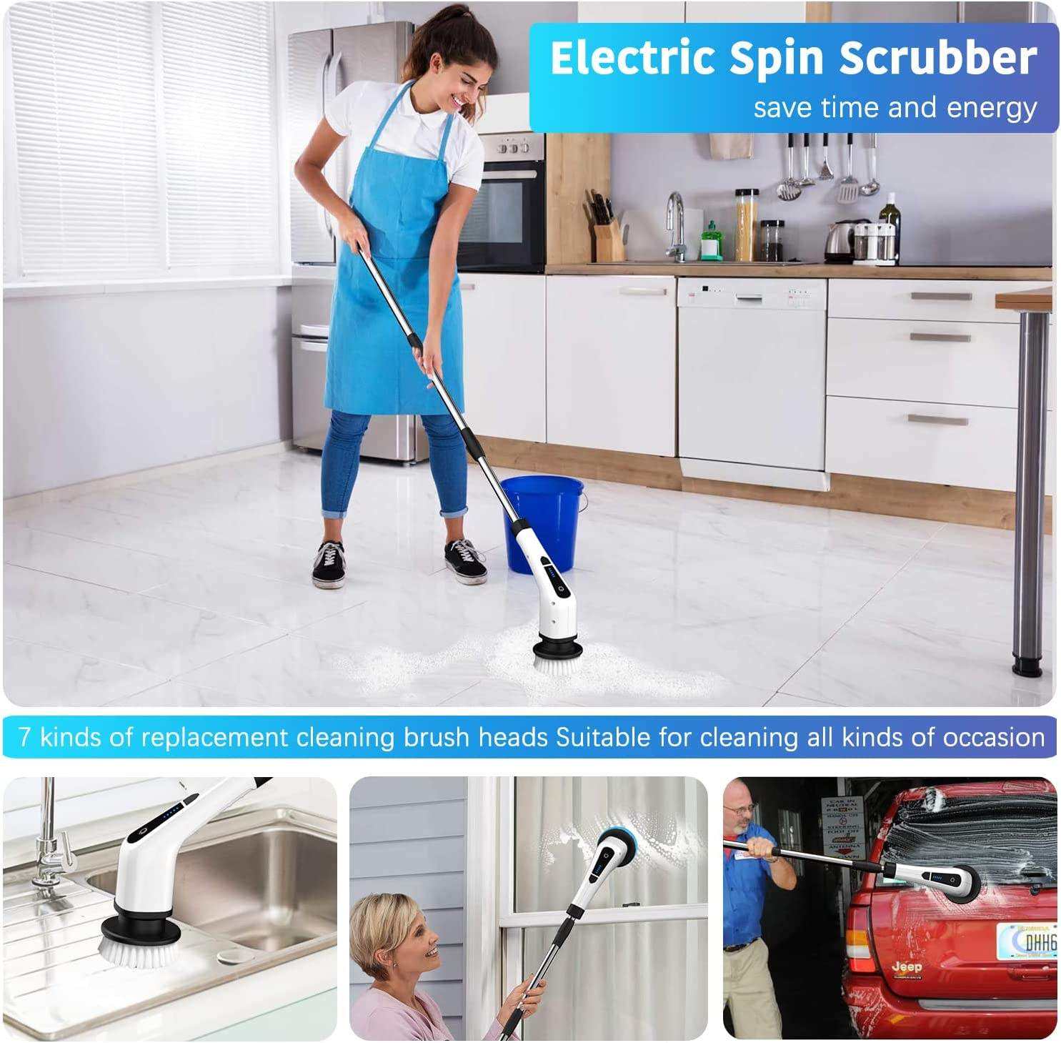 Electric Spin Scrubber