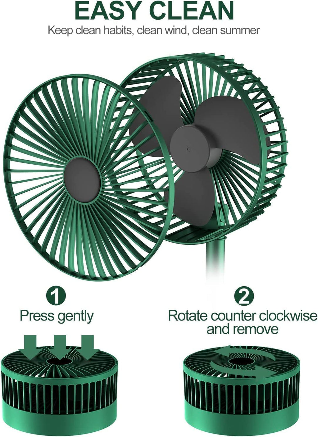 Turbo Breeze Portable Fan