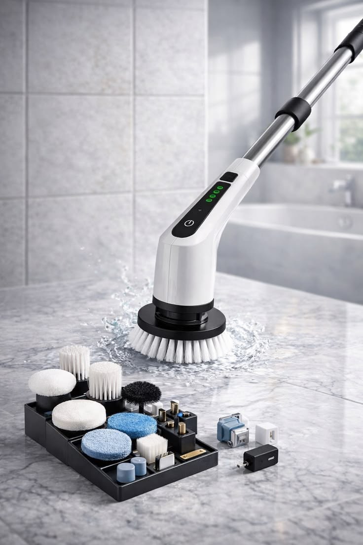 Electric Spin Scrubber